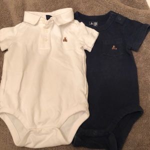 Gap short sleeve onesies